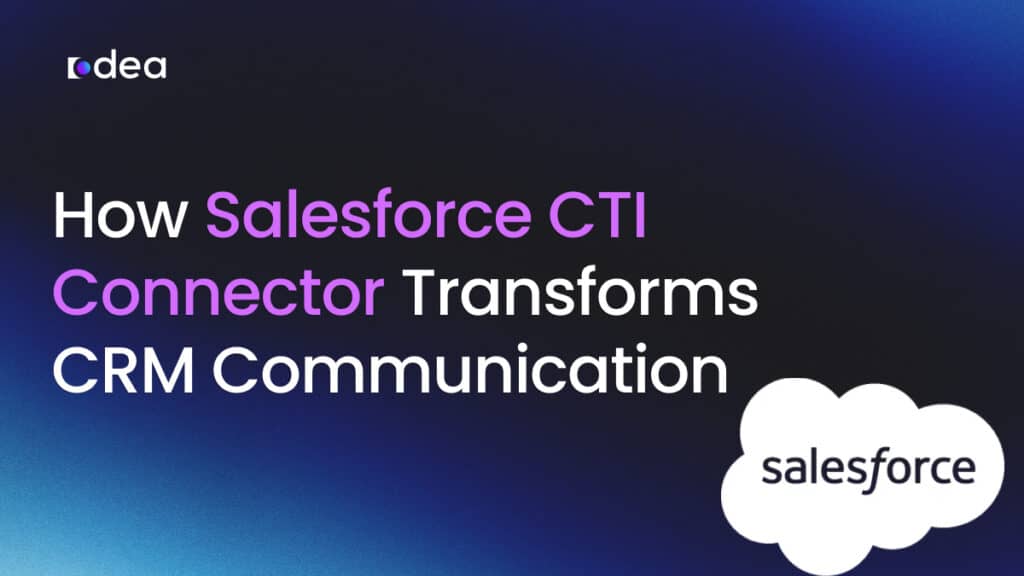 Salesforce CTI connector