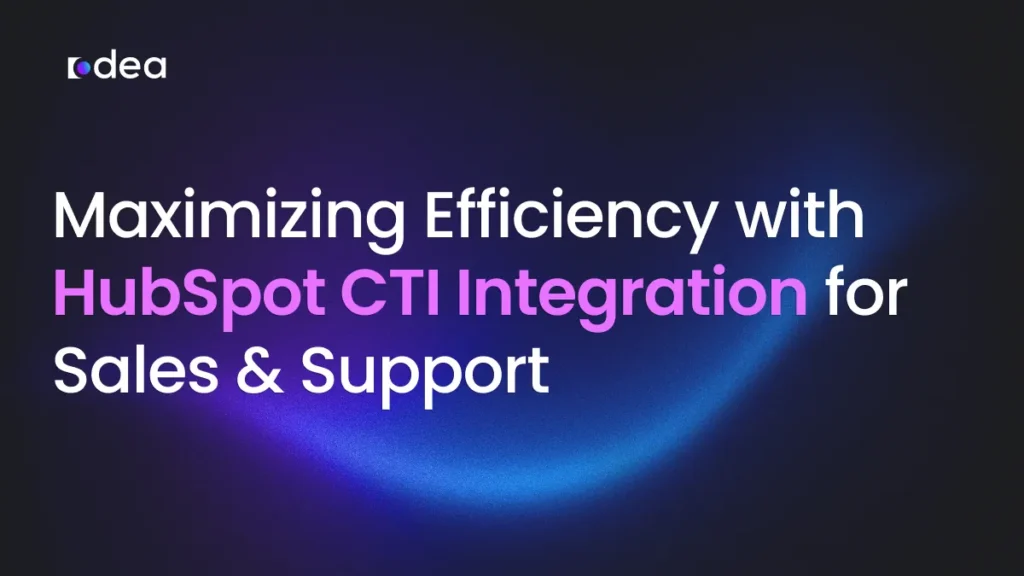 HubSpot CTI integration