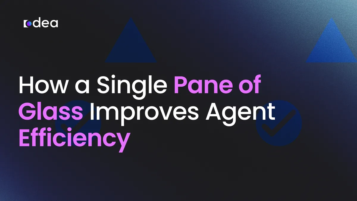 single pane of glass customer service