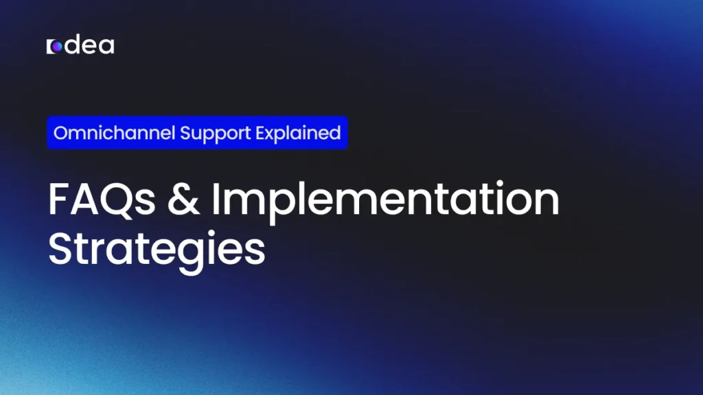 what is omnichannel support (definition)